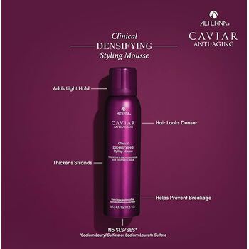 Caviar Anti-Aging Clinical Densifying Styling Mousse - Ľahká pena pre jemné alebo rednúce vlasy